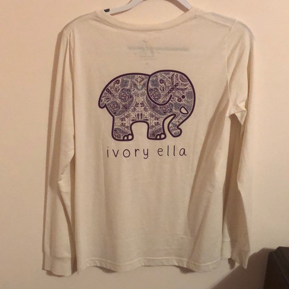 Ivory Ella Long Sleeve Shirt - Picture 2 of 2